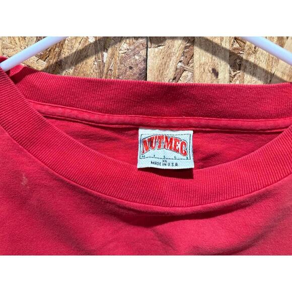 Vintage 1988 Chicago Bulls Nutmeg Sportswear Graphic Tee Size XL - Picture 2 of 5